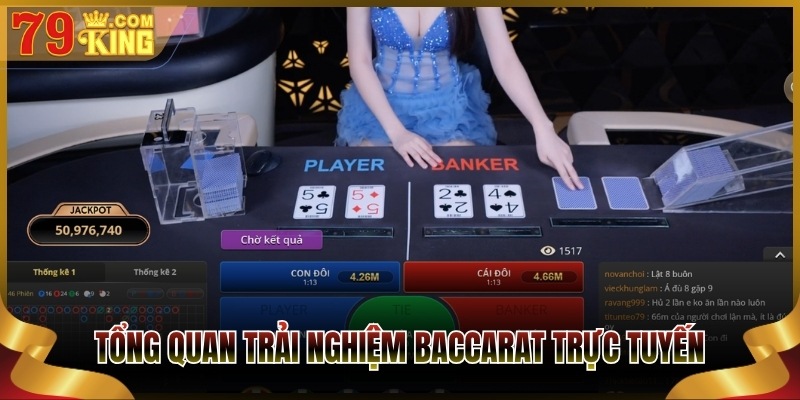 Tổng quan trải nghiệm Baccarat trực tuyến