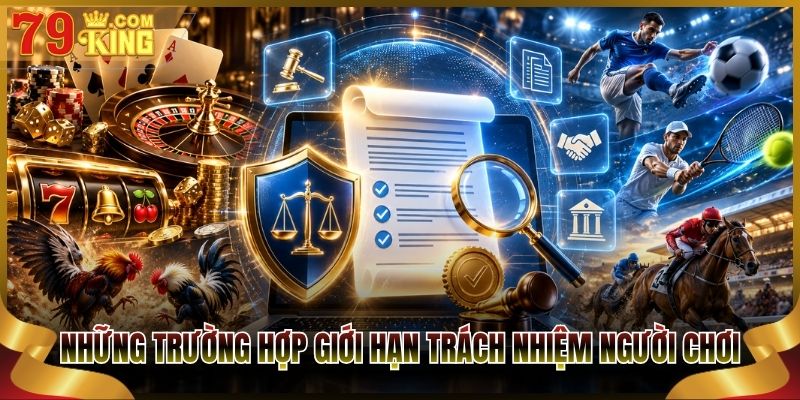 Những trường hợp giới hạn trách nhiệm người chơi